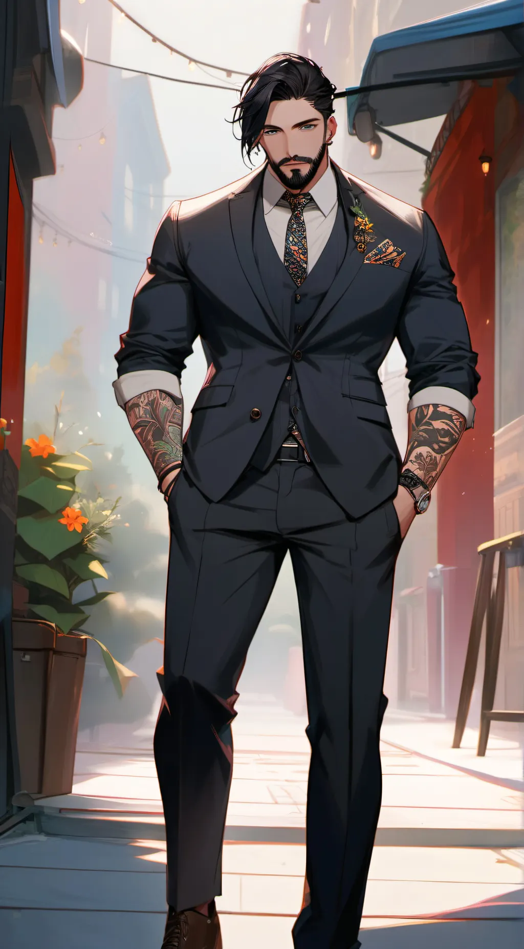 ai character: James background