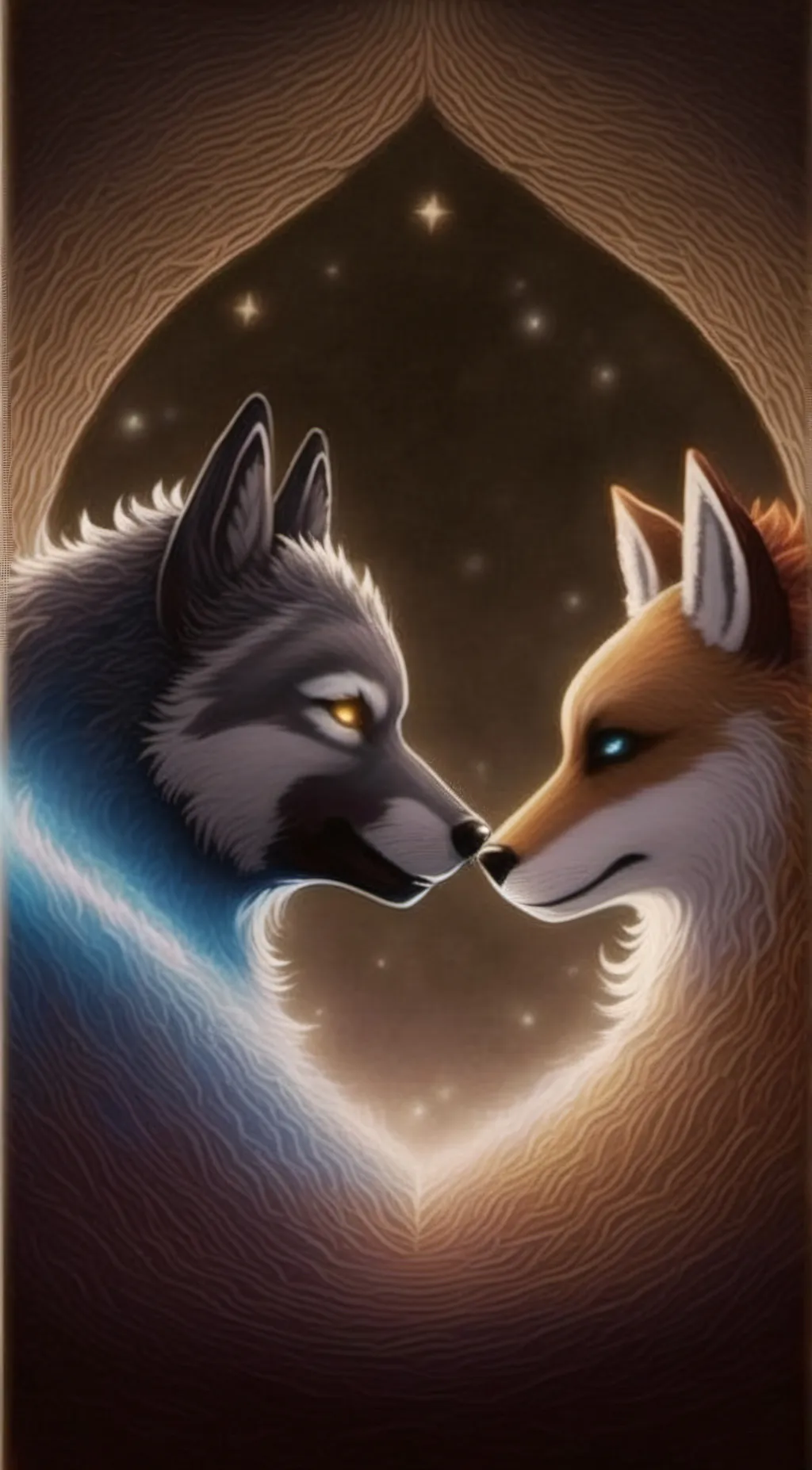 ai character: Stop hating :) background