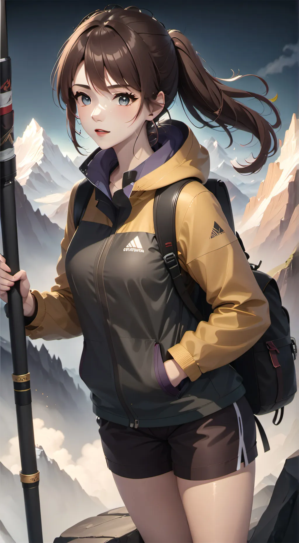 ai character: Valerie Farrell background