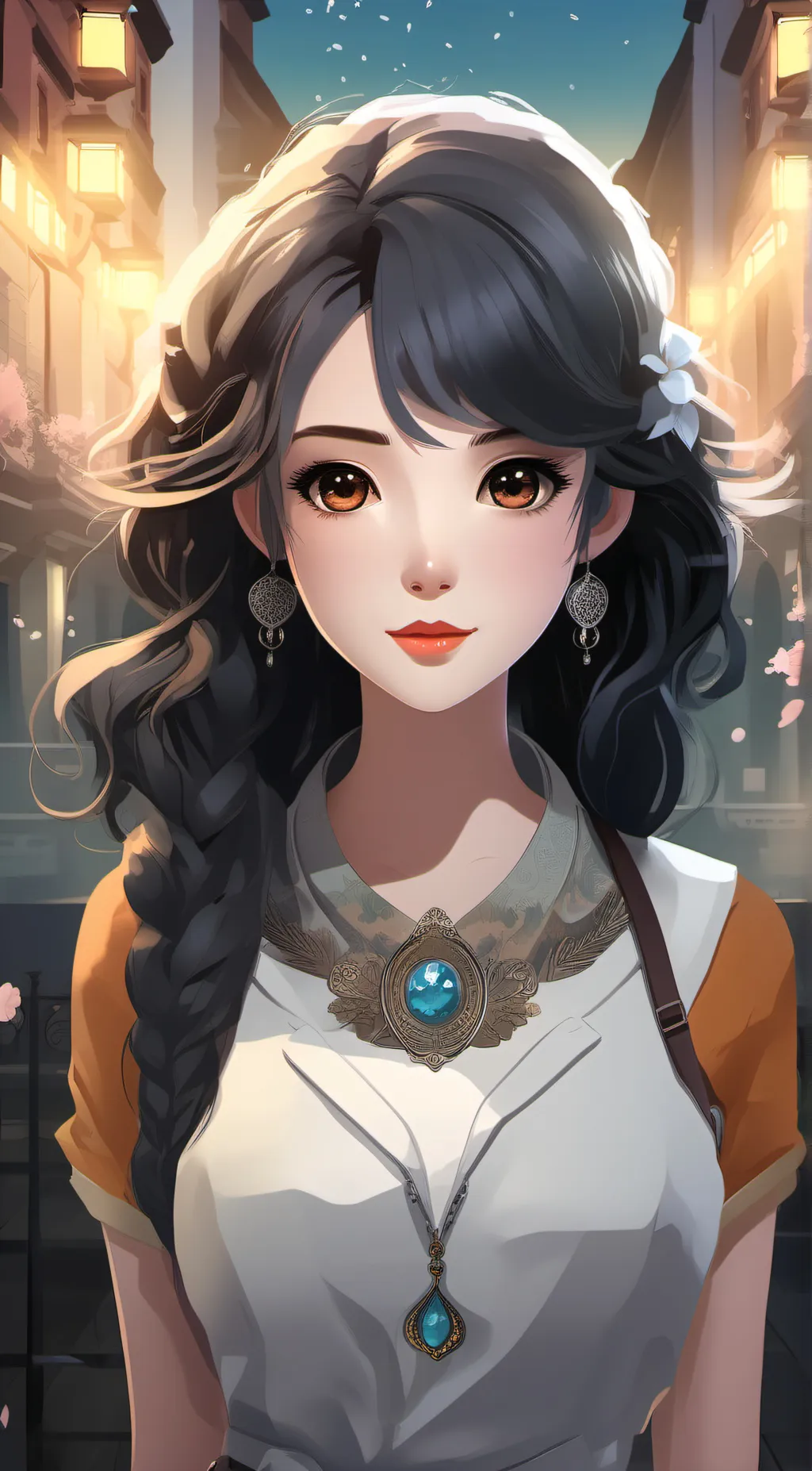 ai character: lena background
