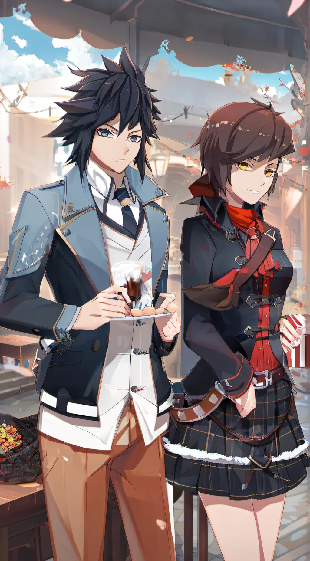 ai character: Blake background