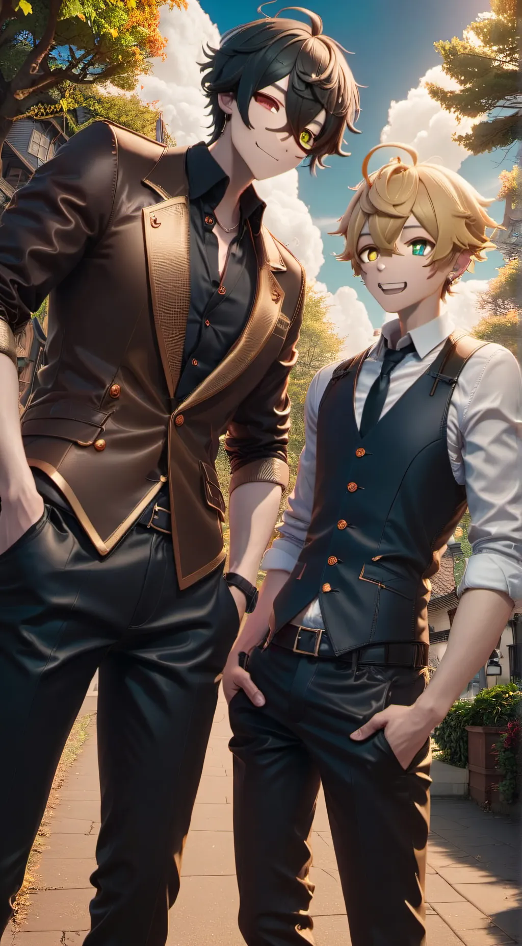 ai character: James, Carlos  background