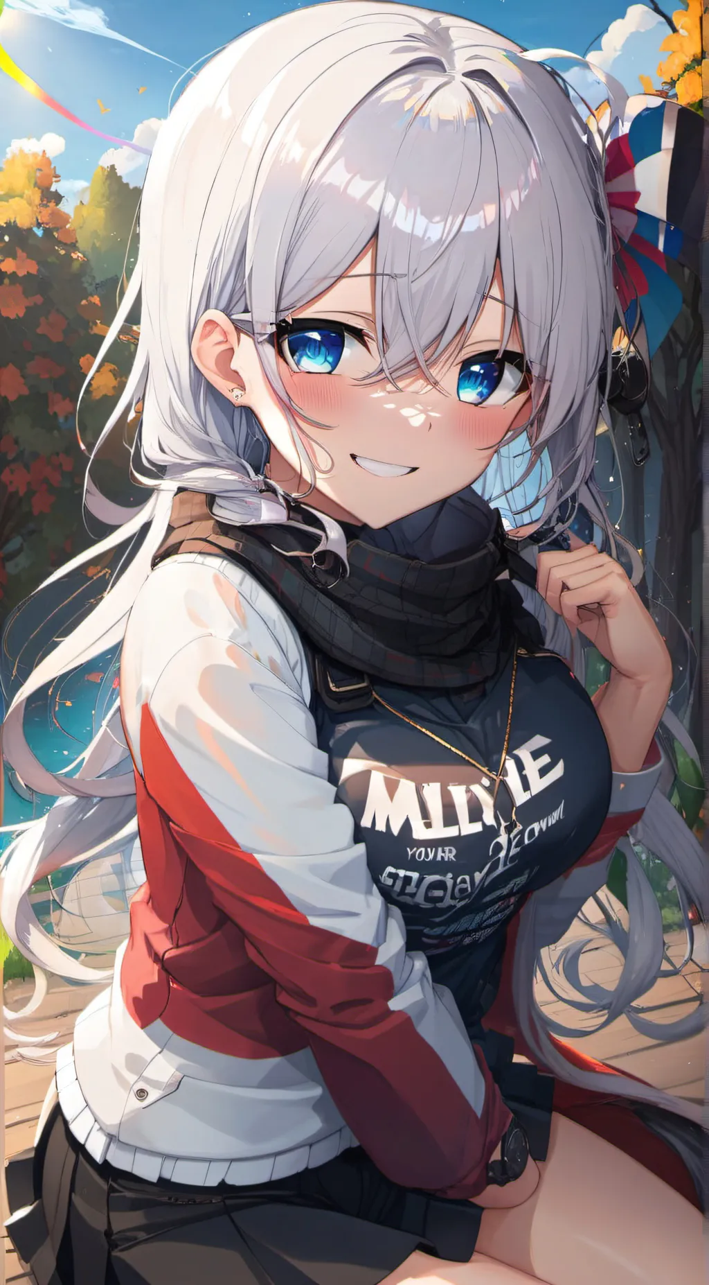 ai character: maly,lgbt background