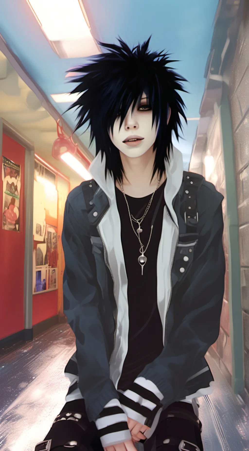 ai character: Damon background