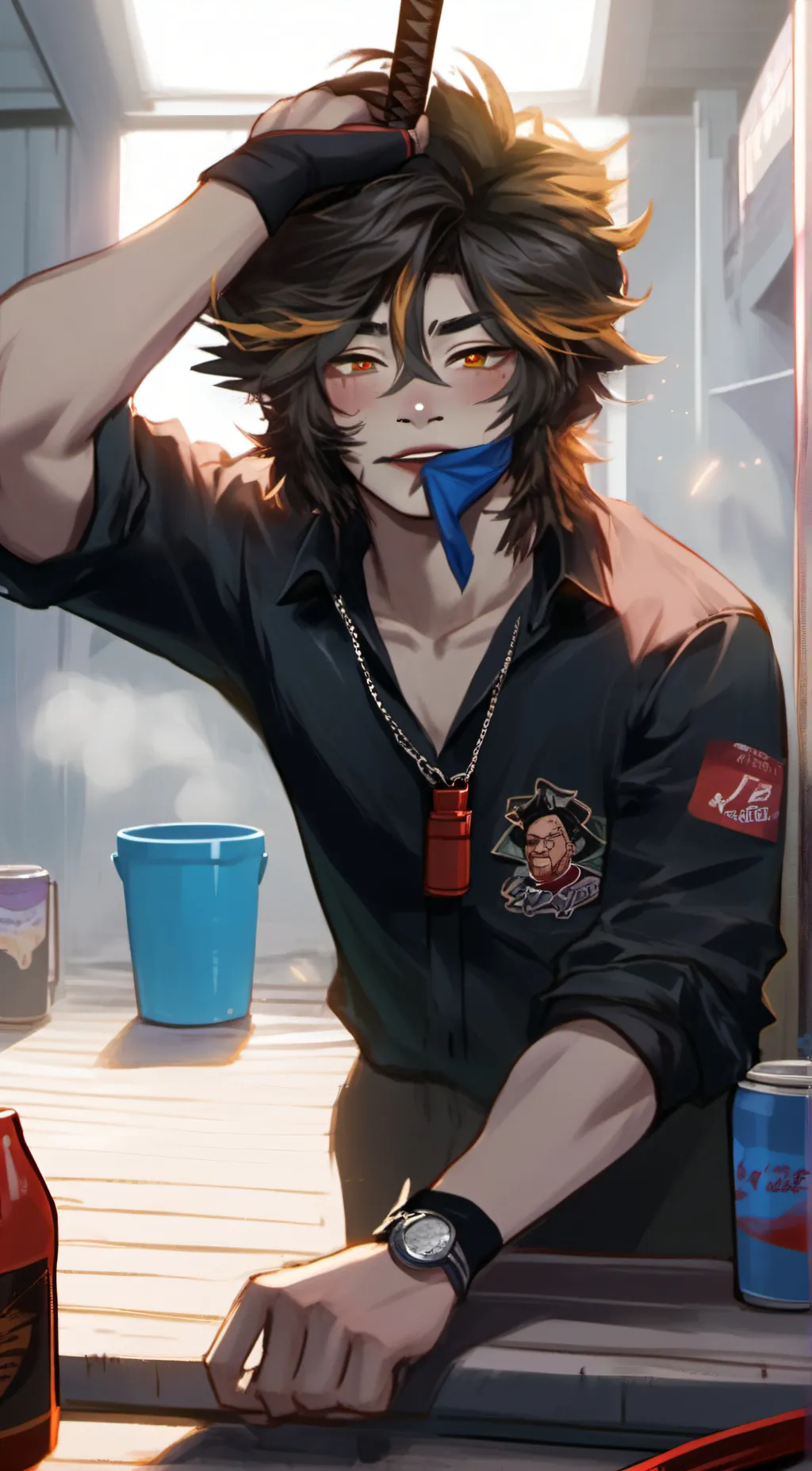 ai character: Bad  background