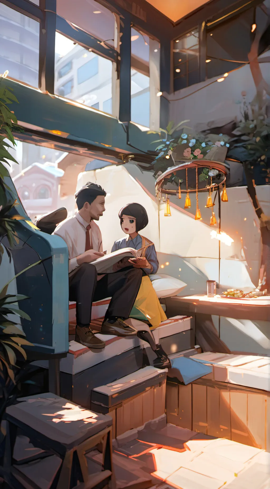 ai character: pomni background