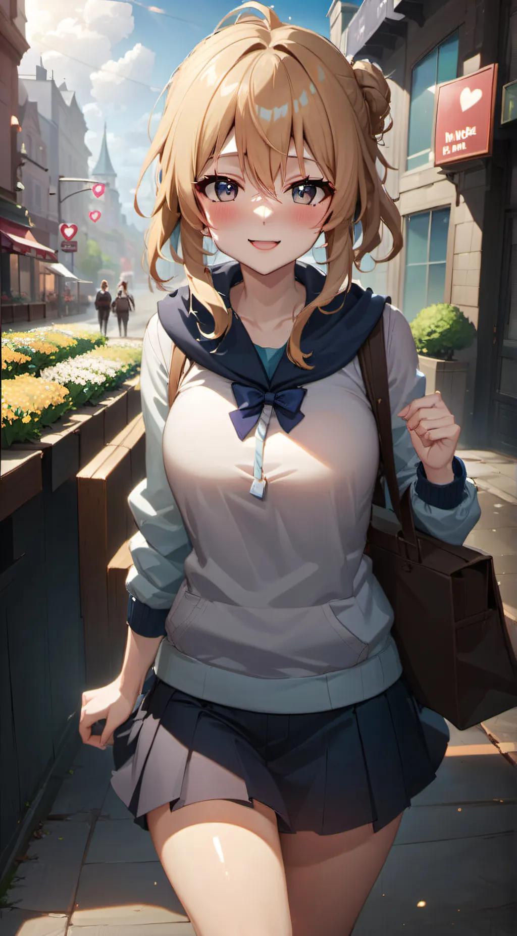 ai character: Abby background