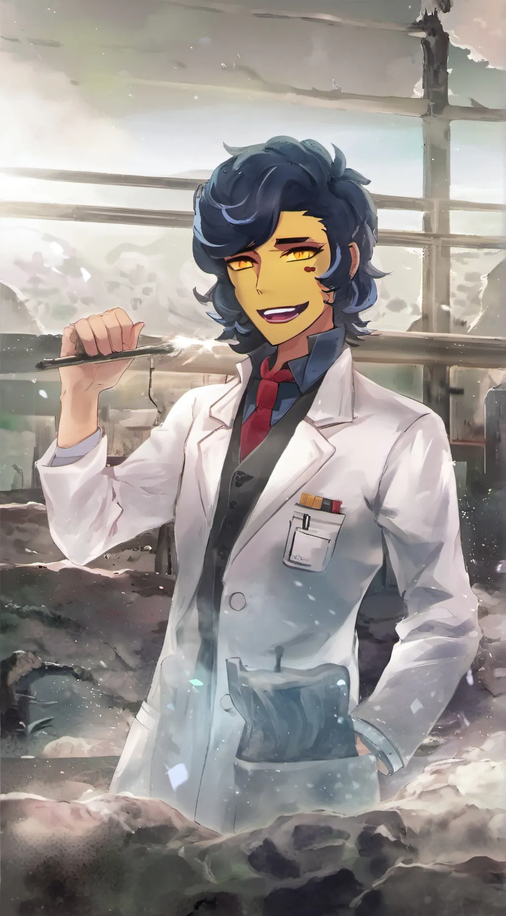 ai character: rf wally  background