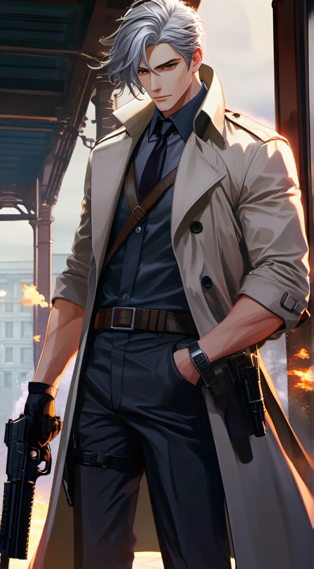 ai character: Jay Gracie background