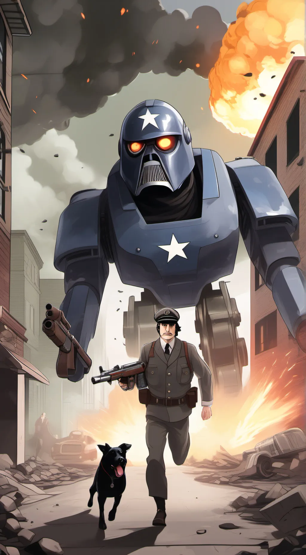 ai character: delta  background