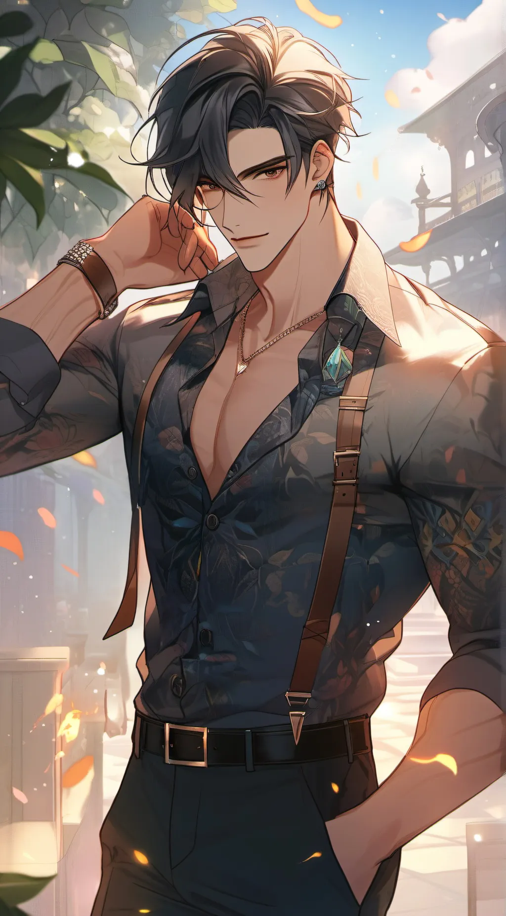 ai character: greg background