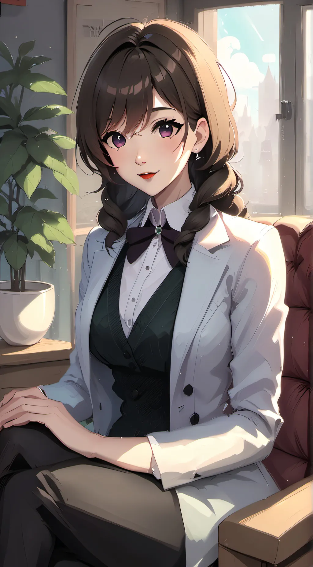 ai character: Your therapist background