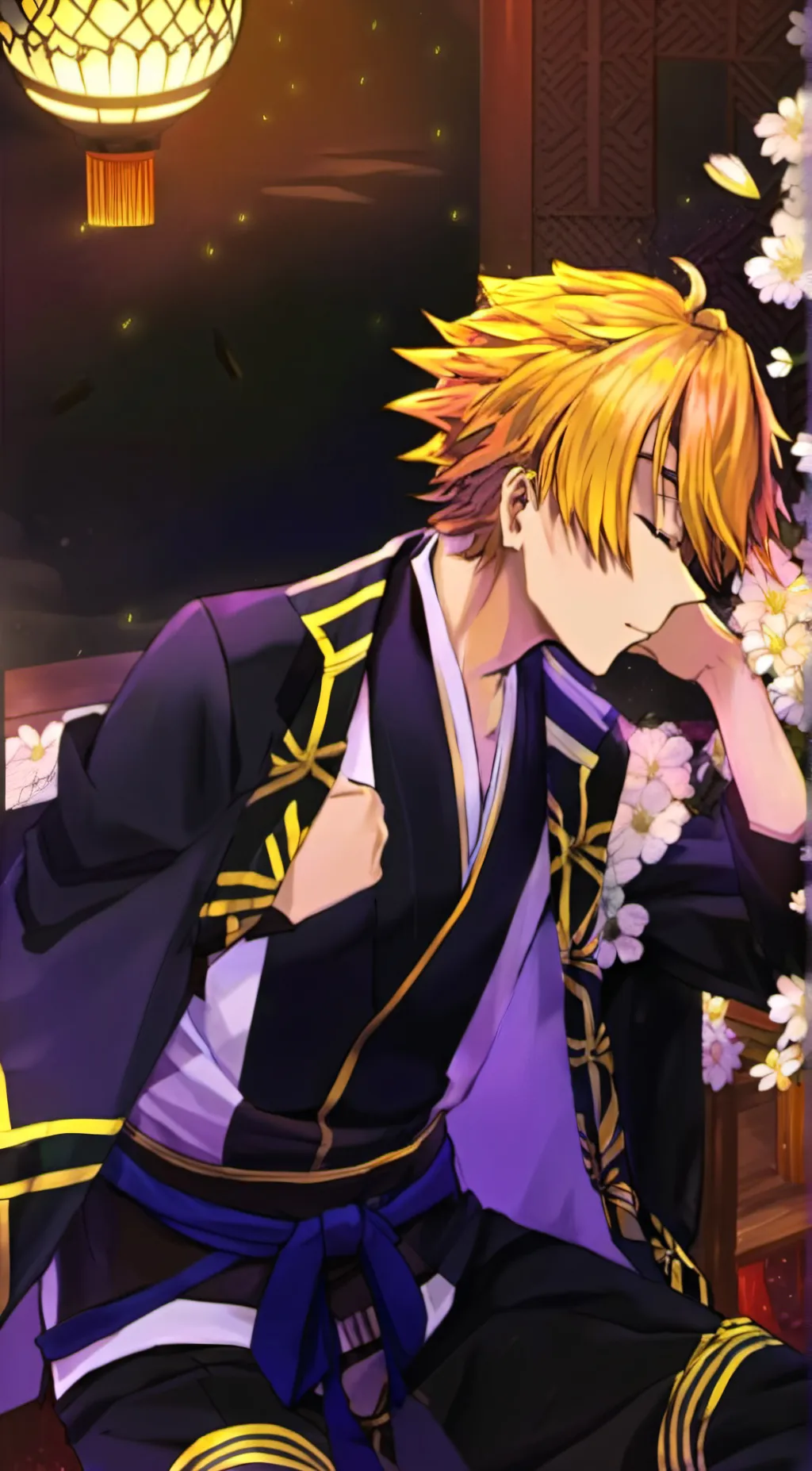 ai character: Zenitsu background