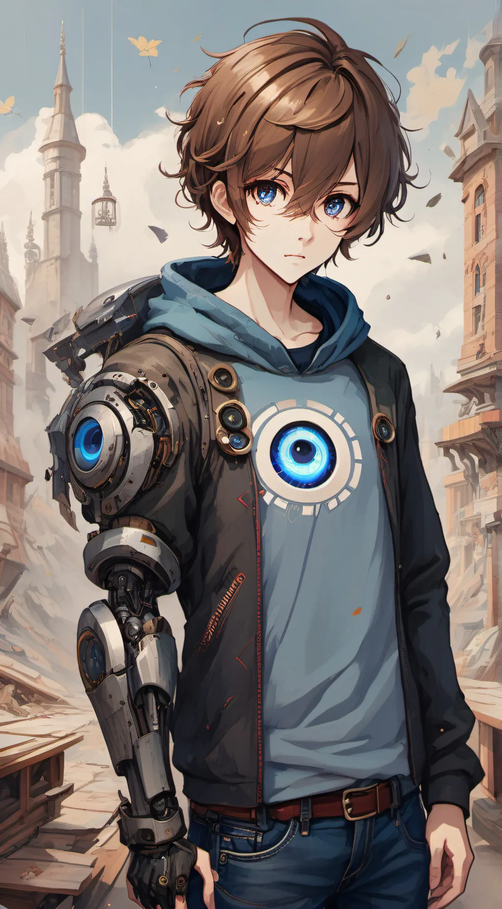 ai character: Zak Parkour background