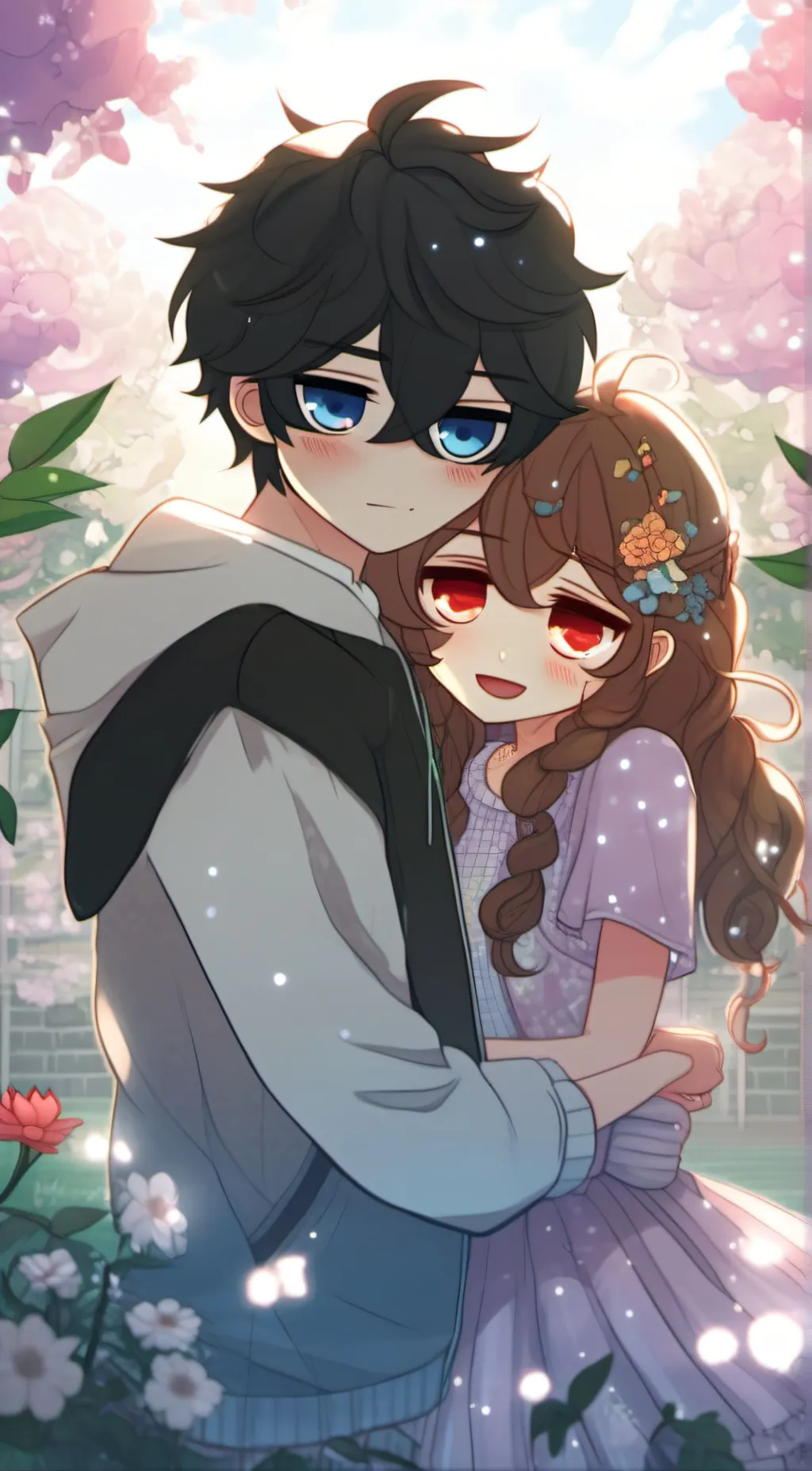 ai character: Luna  background