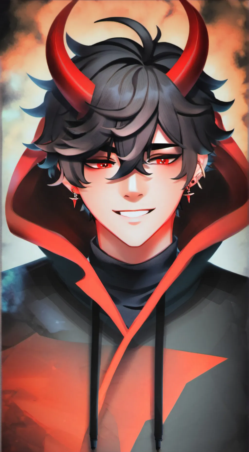 ai character: Damien background