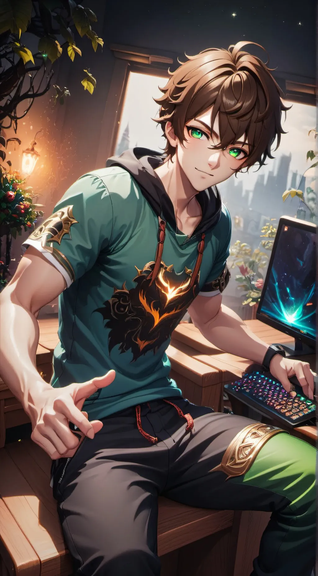 ai character: Dylan background