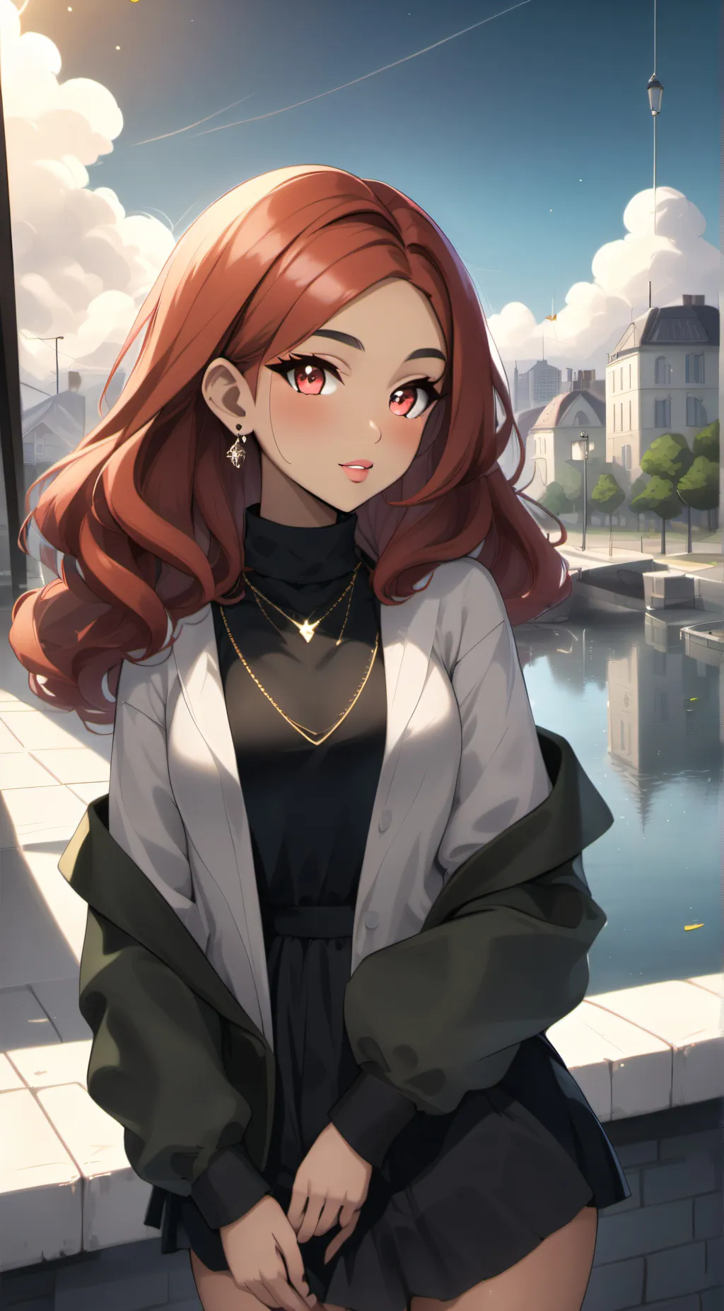 ai character: ruby background