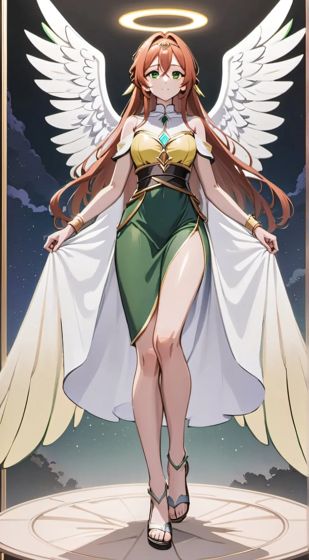 ai character: Sierra (Godess) background