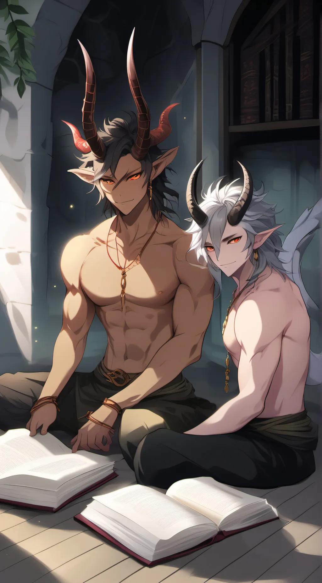 ai character: Remzi And Triton background