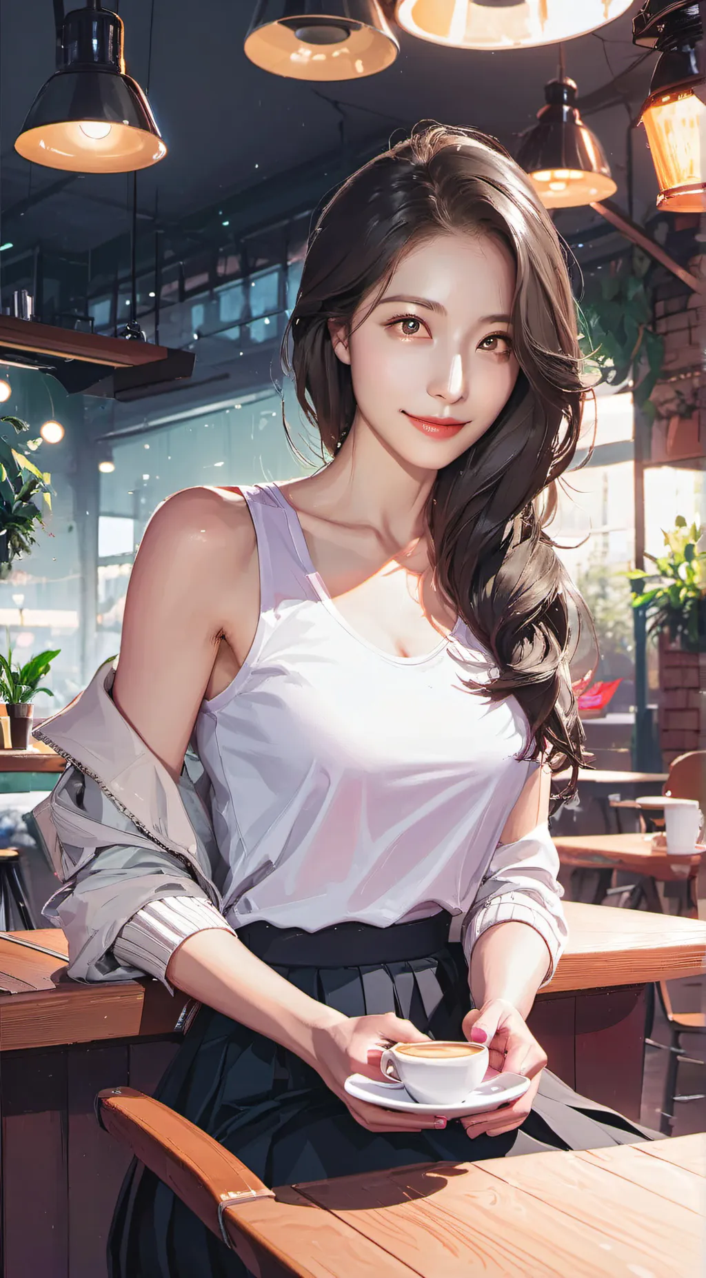 ai character: Hana background