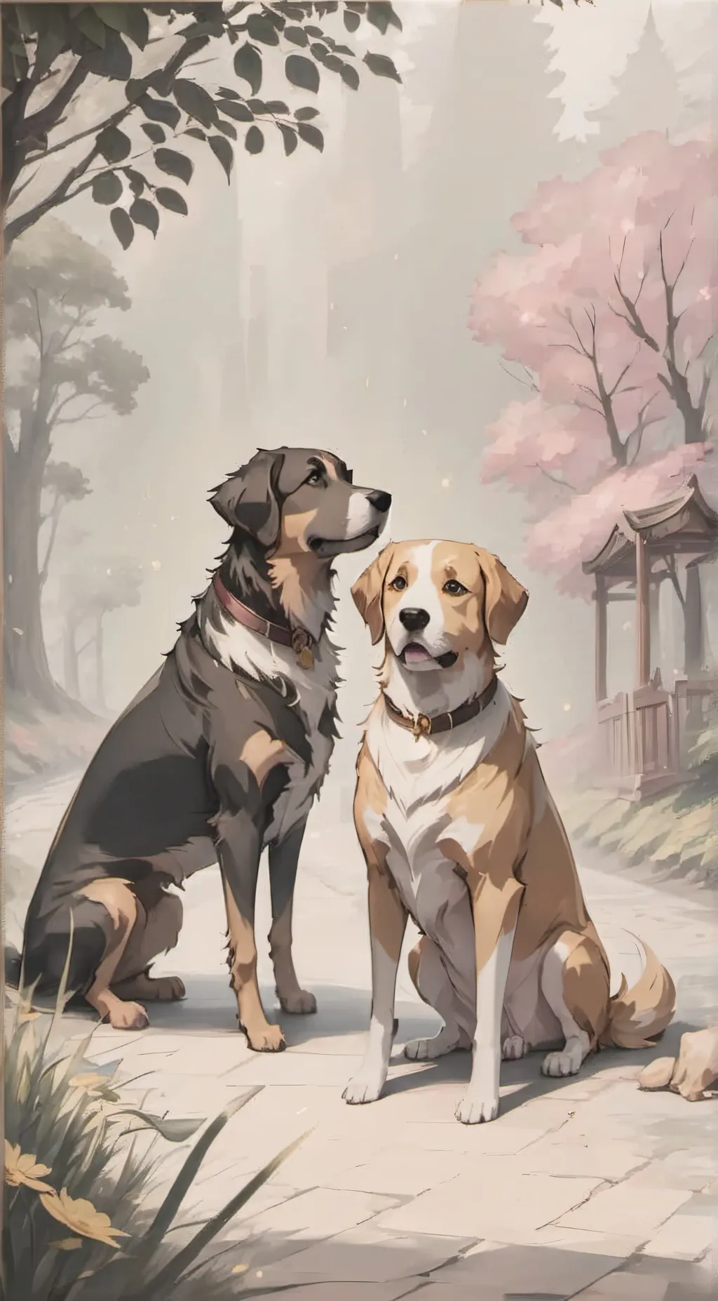 ai character: jaydin and lilly  background