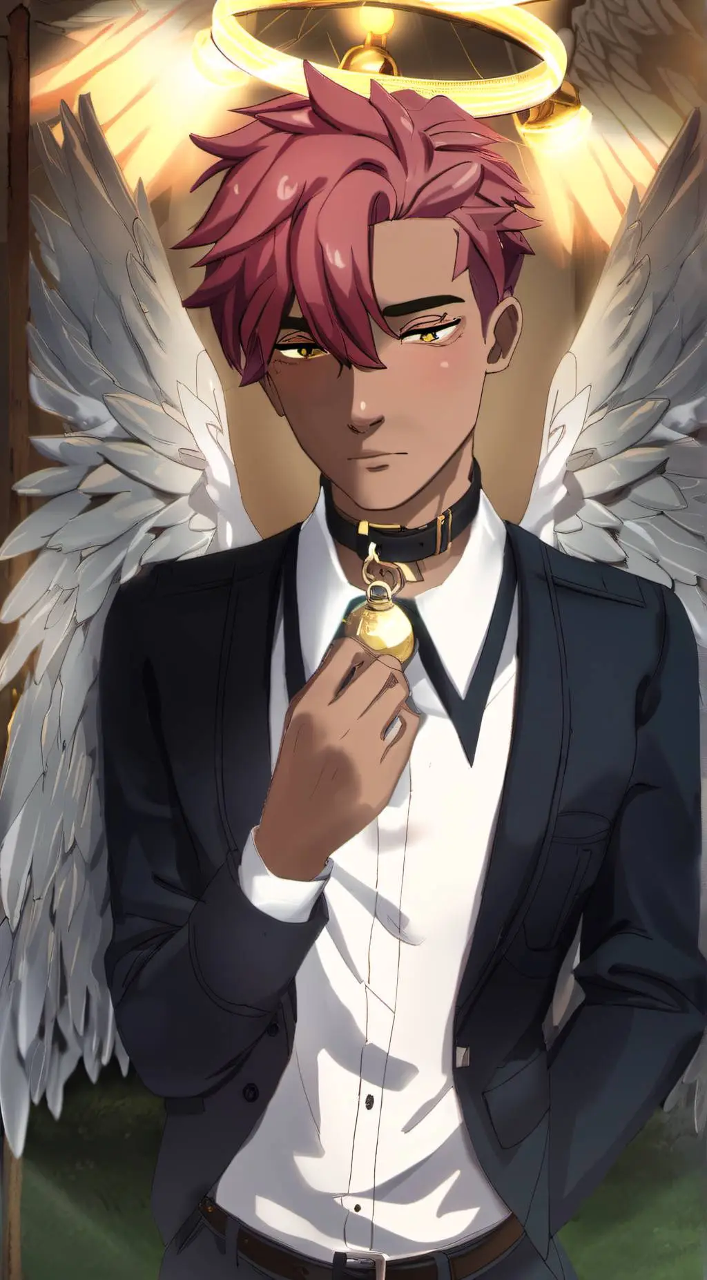 ai character: Punky background