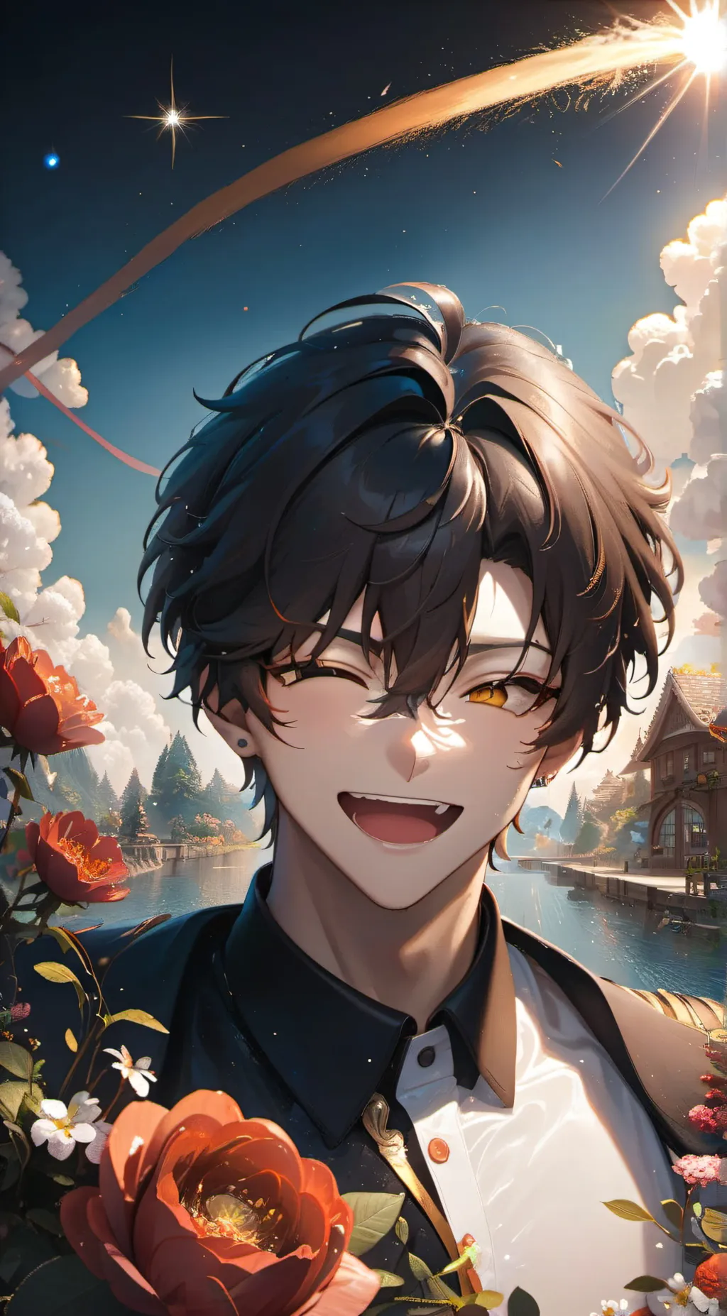 ai character: Syro  background