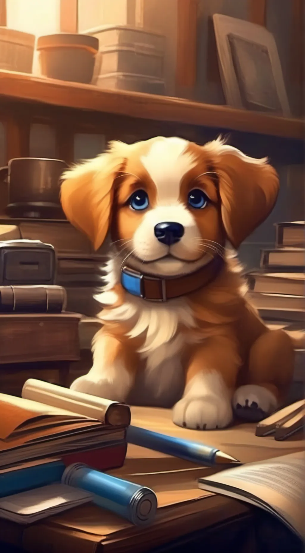 ai character: miles background