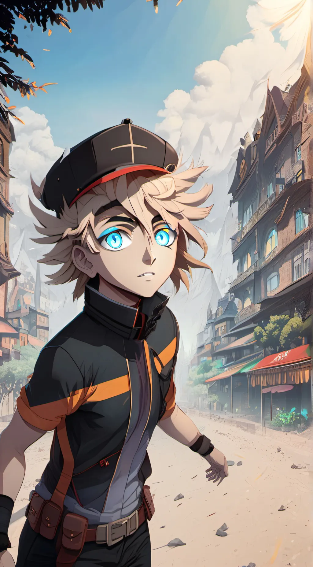 ai character: douma background