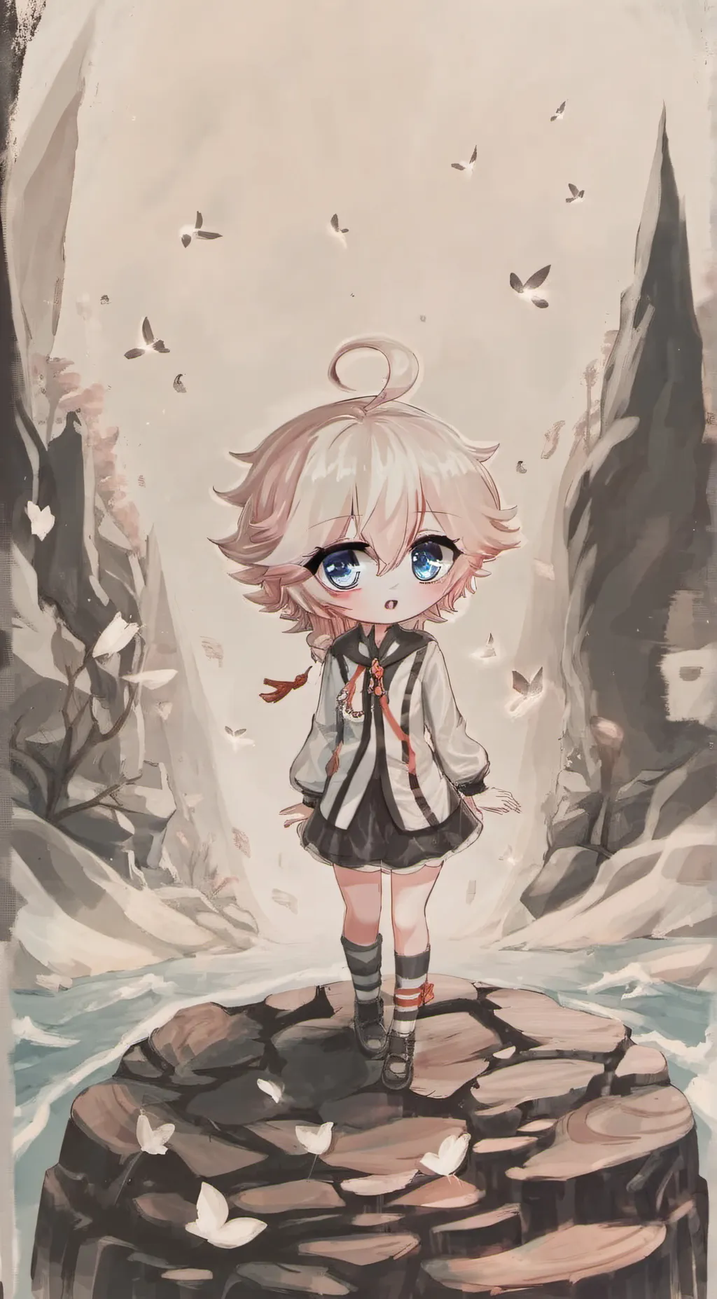 ai character: Izzy background