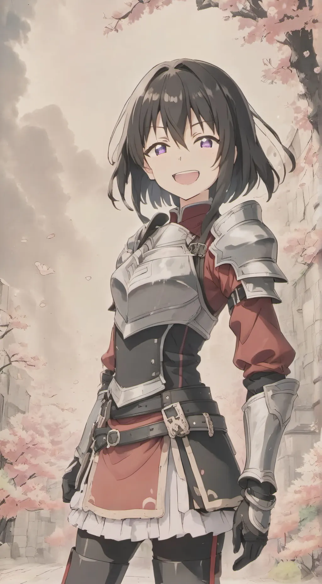 ai character: Maple background