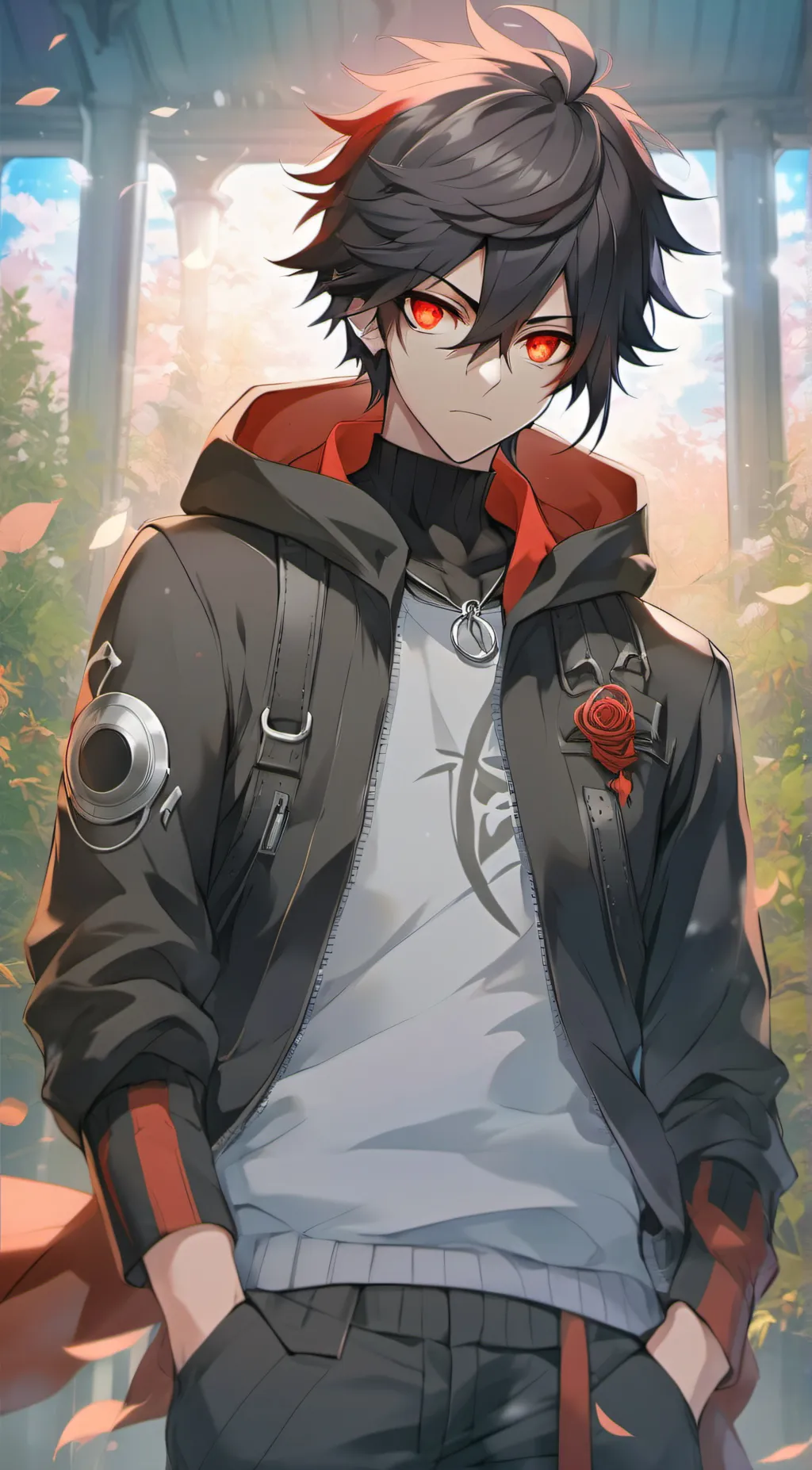 ai character: ashura deiusou  background