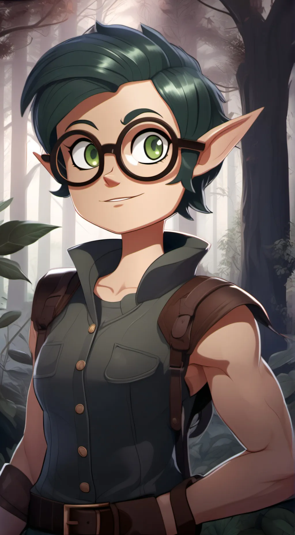 ai character: Willow Park background