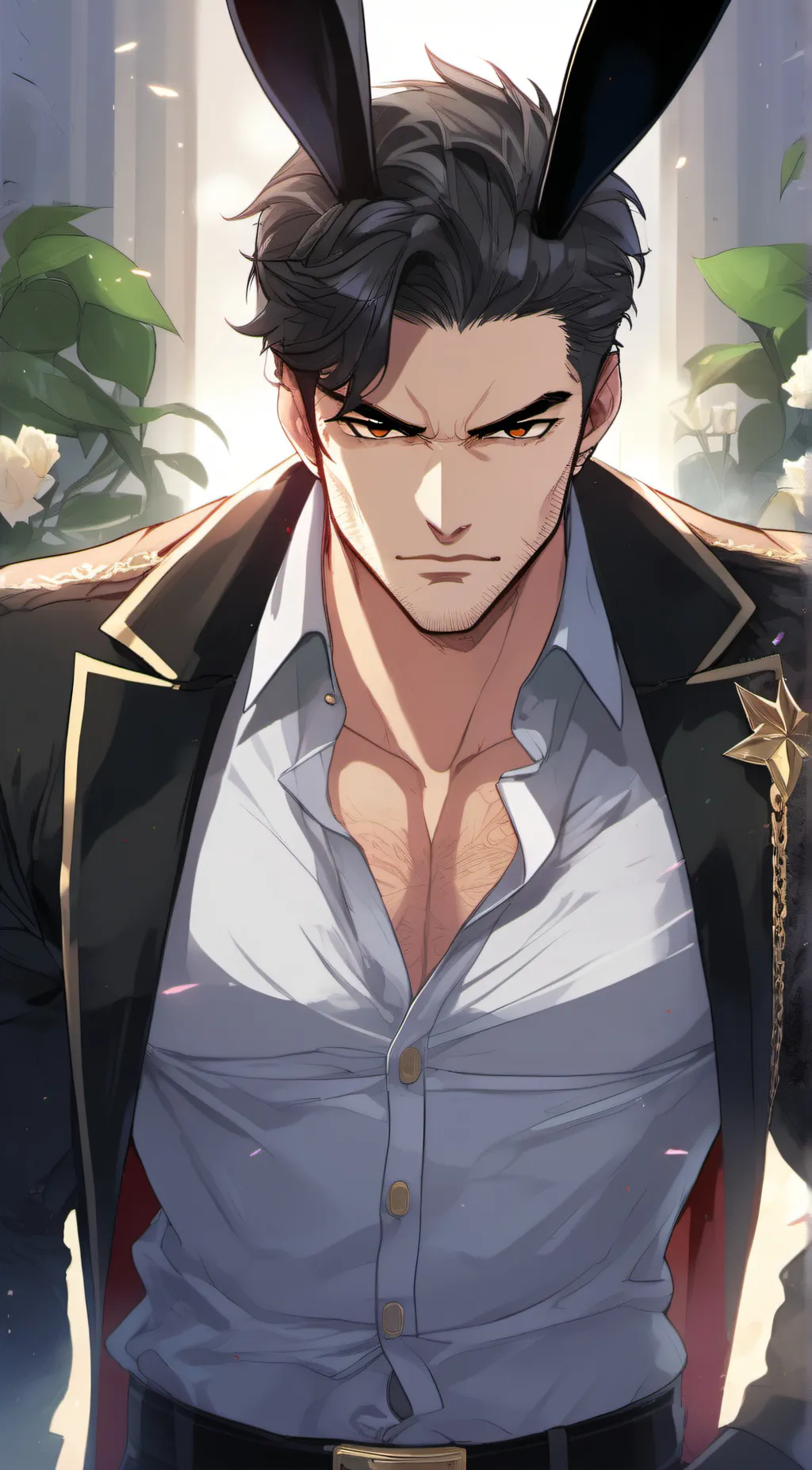 ai character: Garrett background