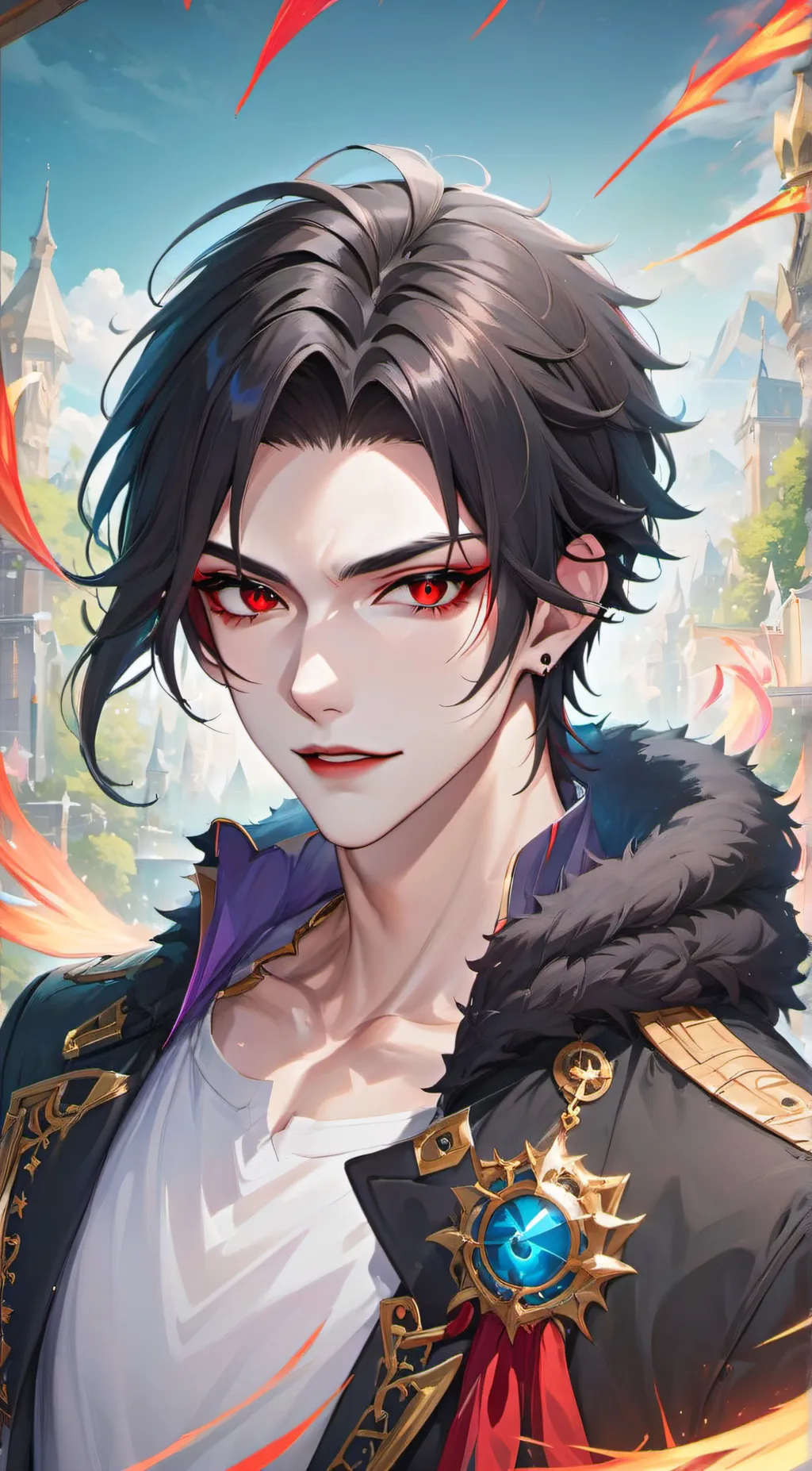 ai character: Kael background