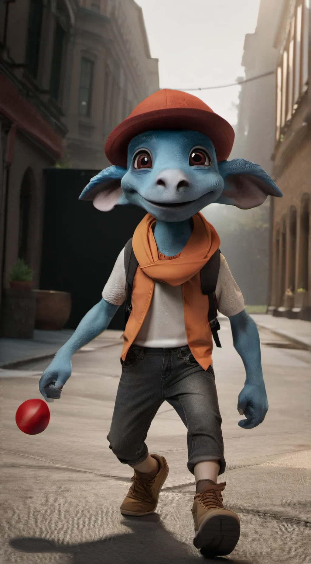 ai character: creep weido background