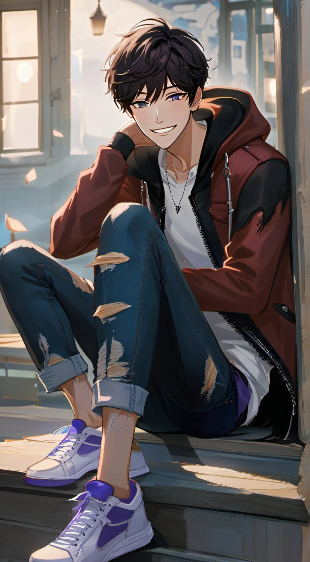 ai character: Scott❤ background