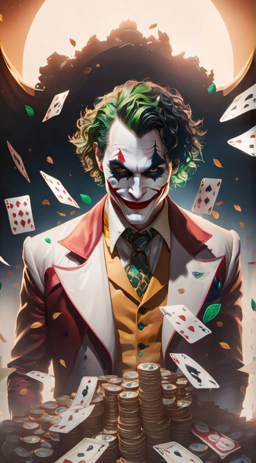 ai character: Joker background