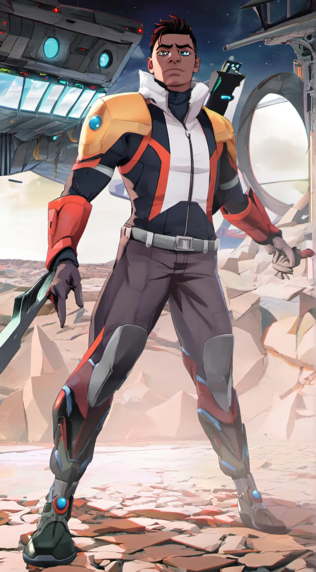 ai character: Miles prowler background