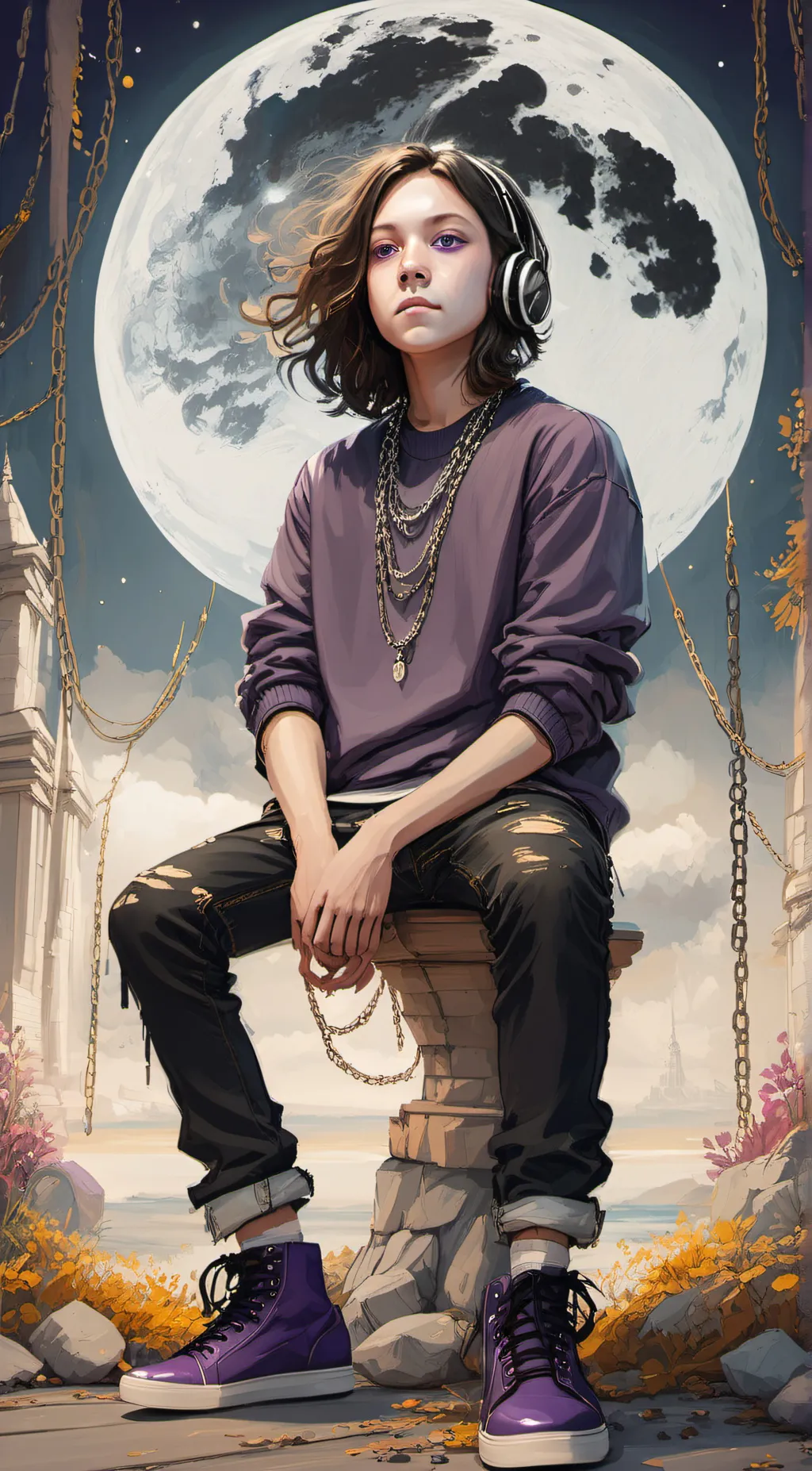 ai character: Andrew background