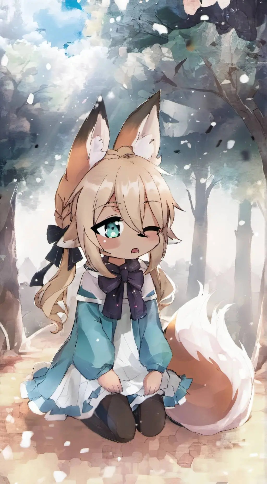 ai character: Willow fox background