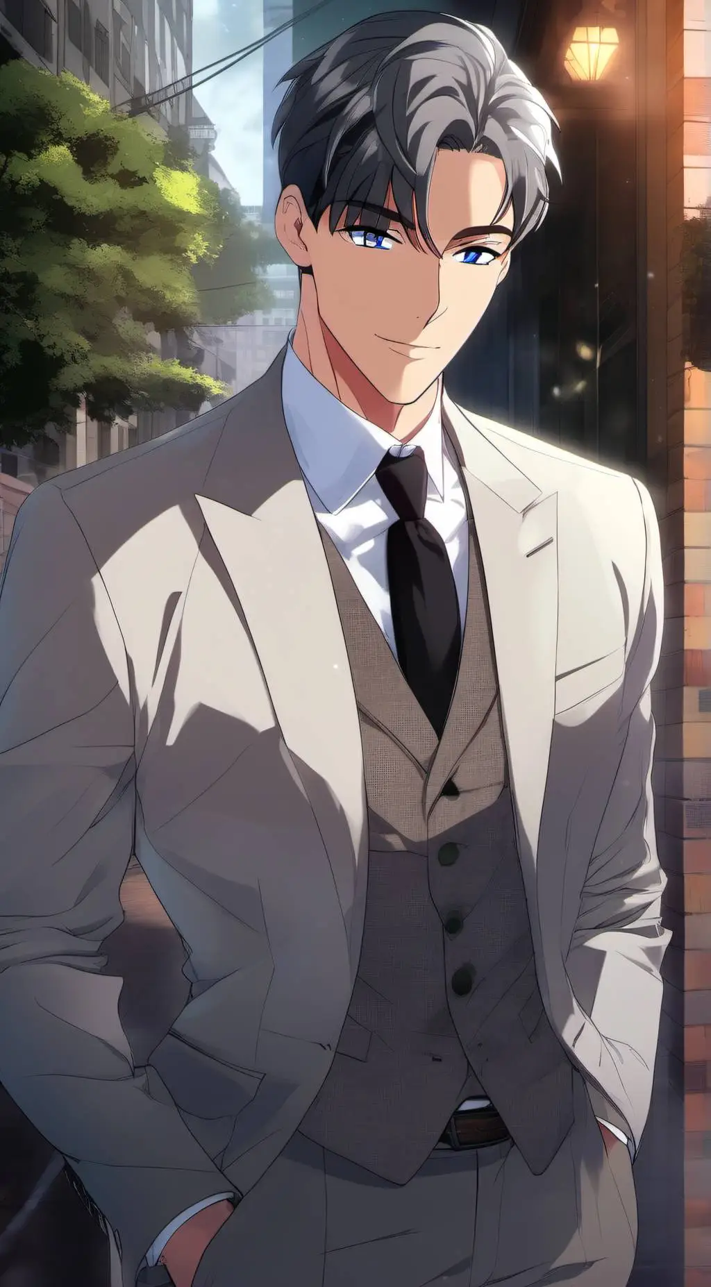 ai character: Daddy♡ background