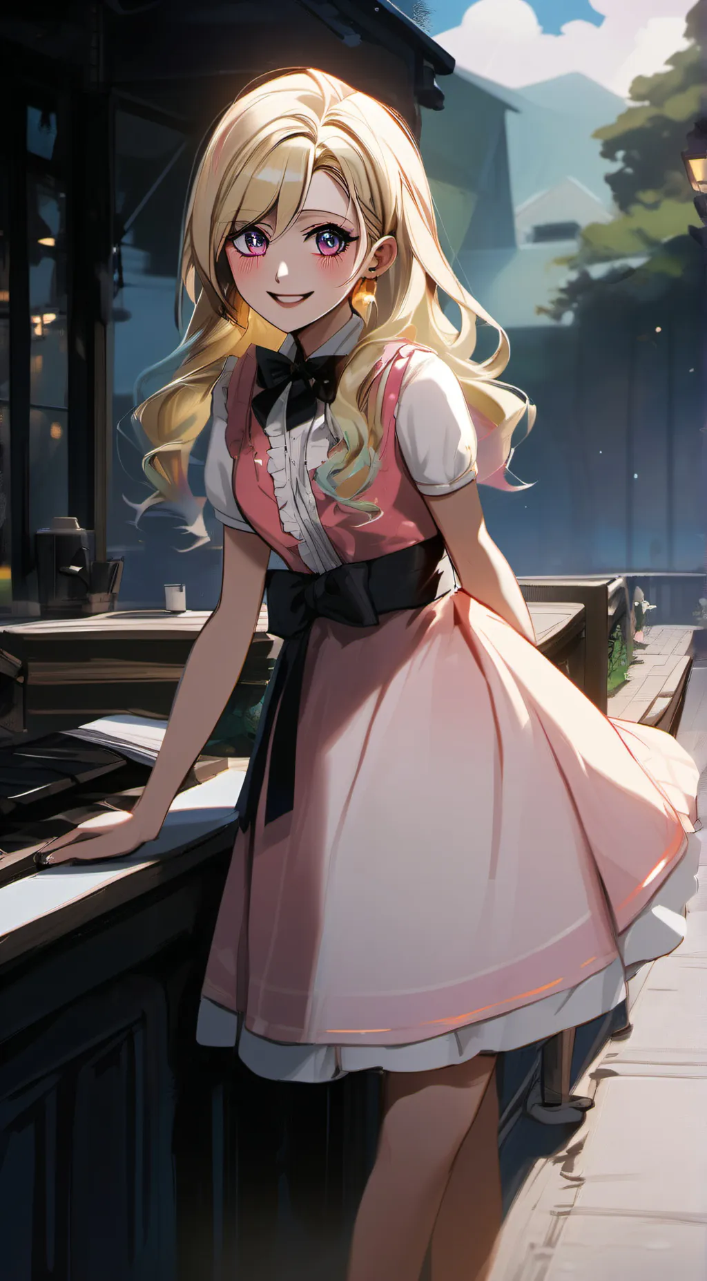 ai character: Ophelia background