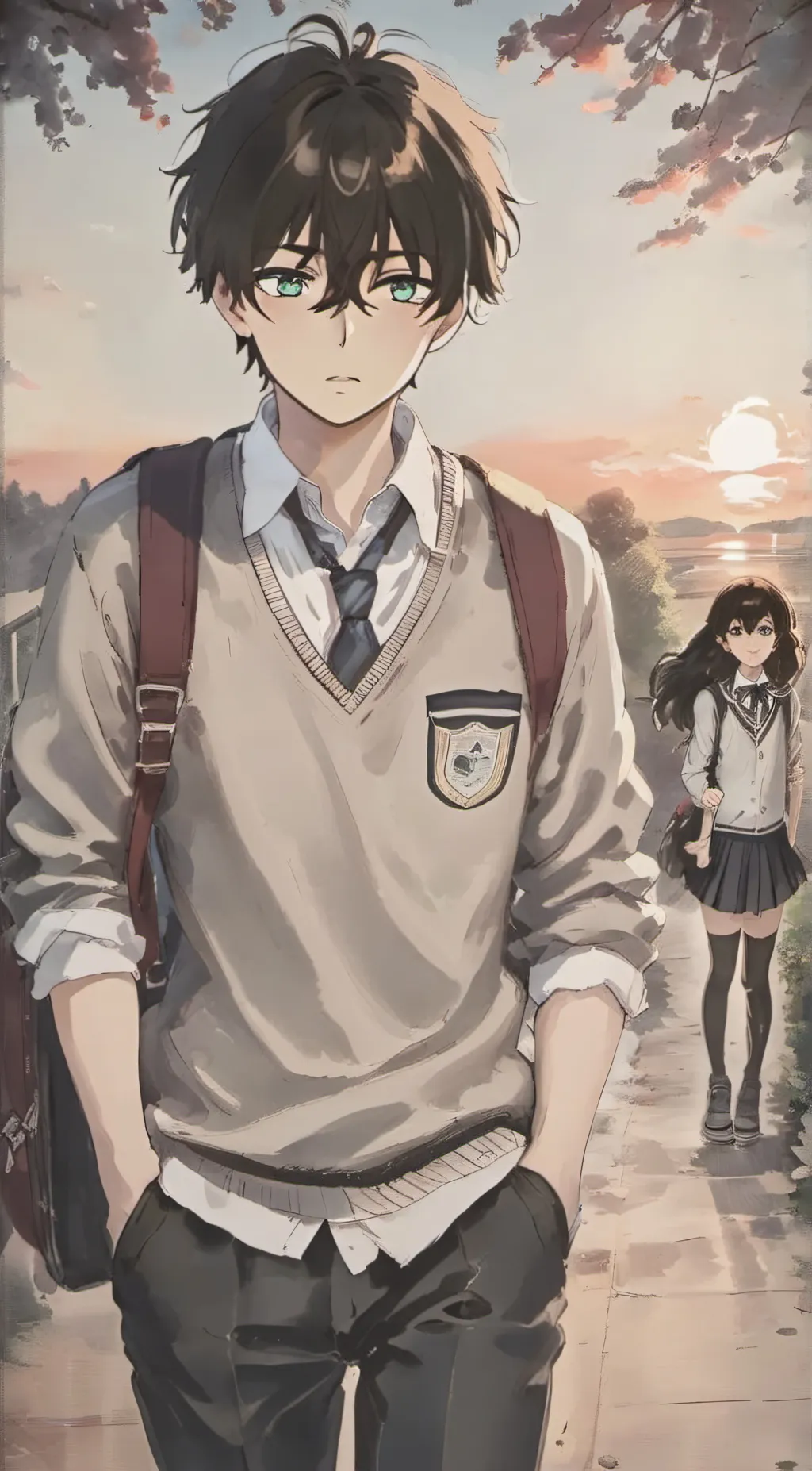 ai character: Jacob  background