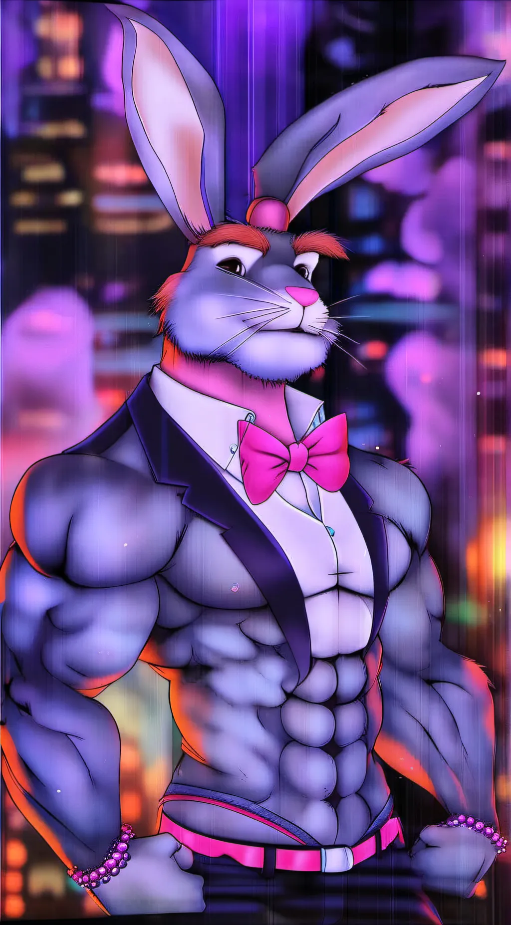 ai character: Bonnie  background