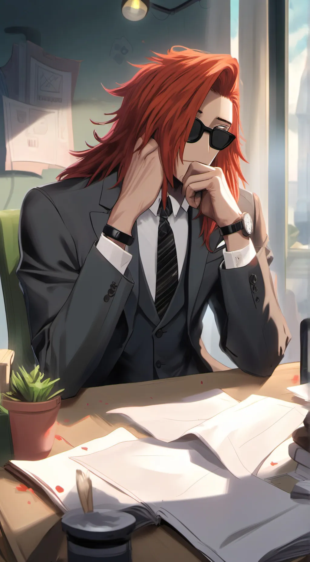 Talkie AI - Chat with Red Guy- DHMIS