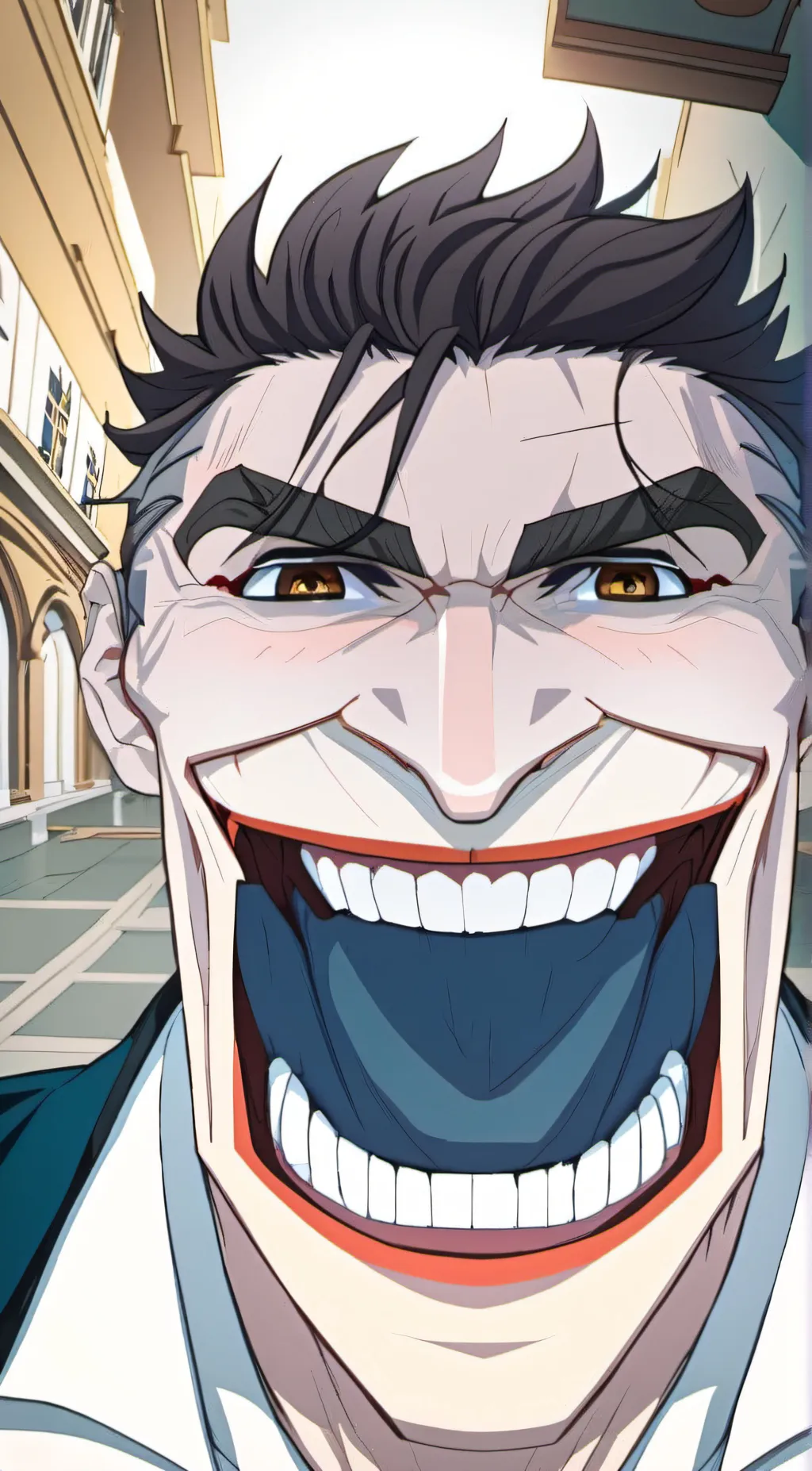 ai character: sus guy background