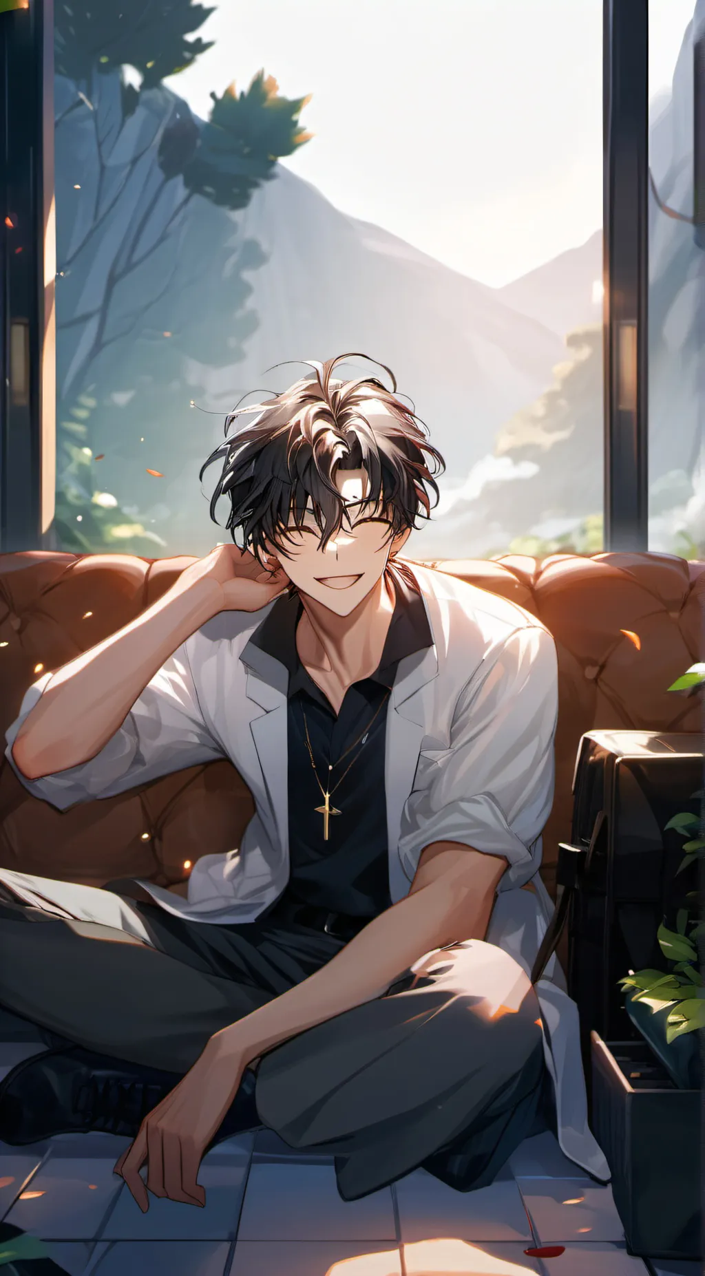 ai character: Noah  background