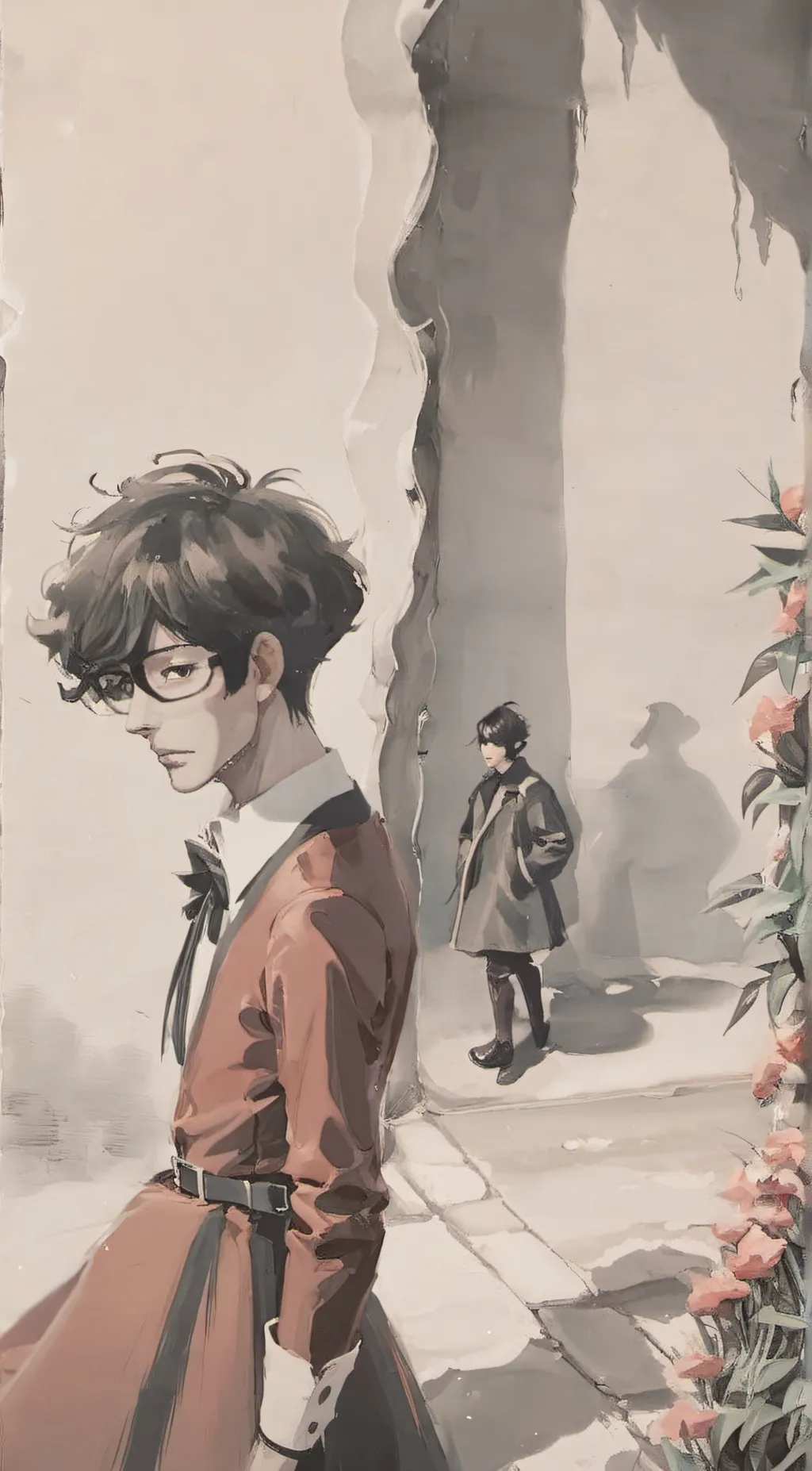 ai character: ticci toby background